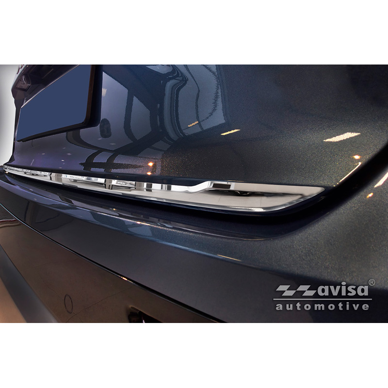 Avisa Revêtement d'habillage du hayon du coffre inox Chrome sur mesure pour Kia Niro II 2022-