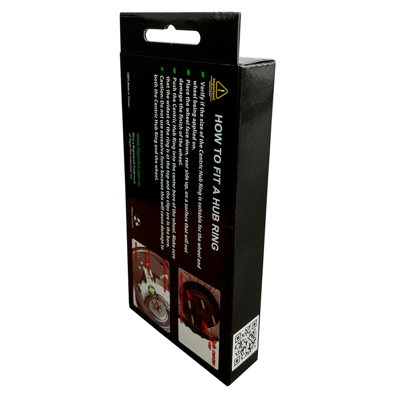 Set de Bagues de Centrage TPI - 69.1->59.6mm - Noir