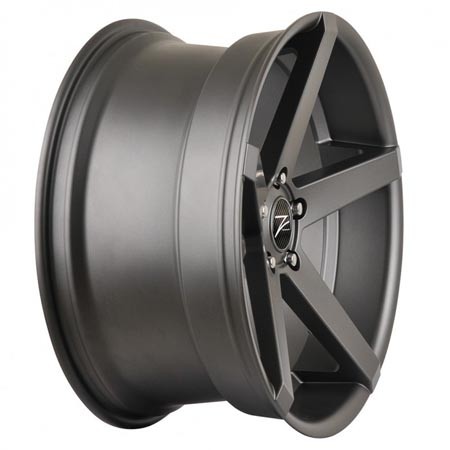 Z-Performance Six Matte Gunmetal 10x20 5x120 ET35 Velgen