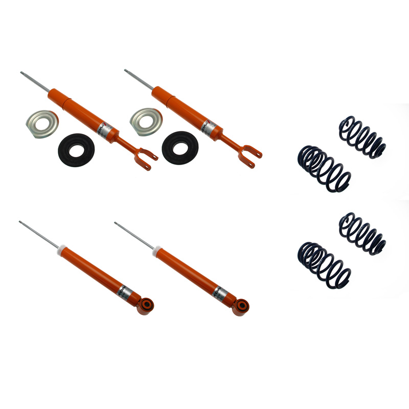 KONI STR.T Kit sur mesure pour Audi A4 (B6/B7/8E) Sedan/Avant 2000-2007 / Seat Exeo (3R) Sedan/ST 2009-2013 - 35/35mm - AV-Charge -1050kg (1120-3691)