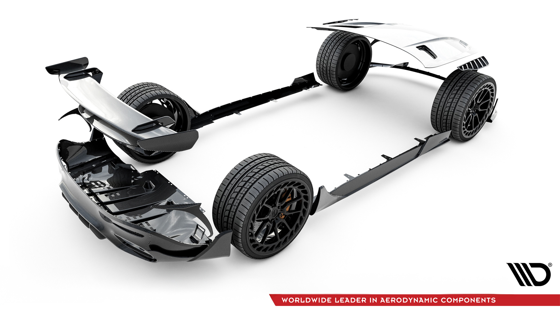 Prepreg Carbon Fiber Bodykit passend voor Mercedes-AMG GT 63 / 55 C192