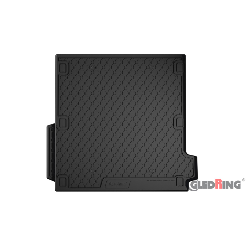Coquille coffre-arrière Rubbasol (caoutchouc) sur mesure pour Mercedes Classe-E W212 Kombi 2009-2016 (avec paquet de coffre incl. filet)