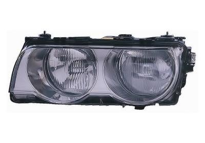 koplamp, Bosch, H7+H1, chroom, elektr verstelb, rechts, 1999-BMW