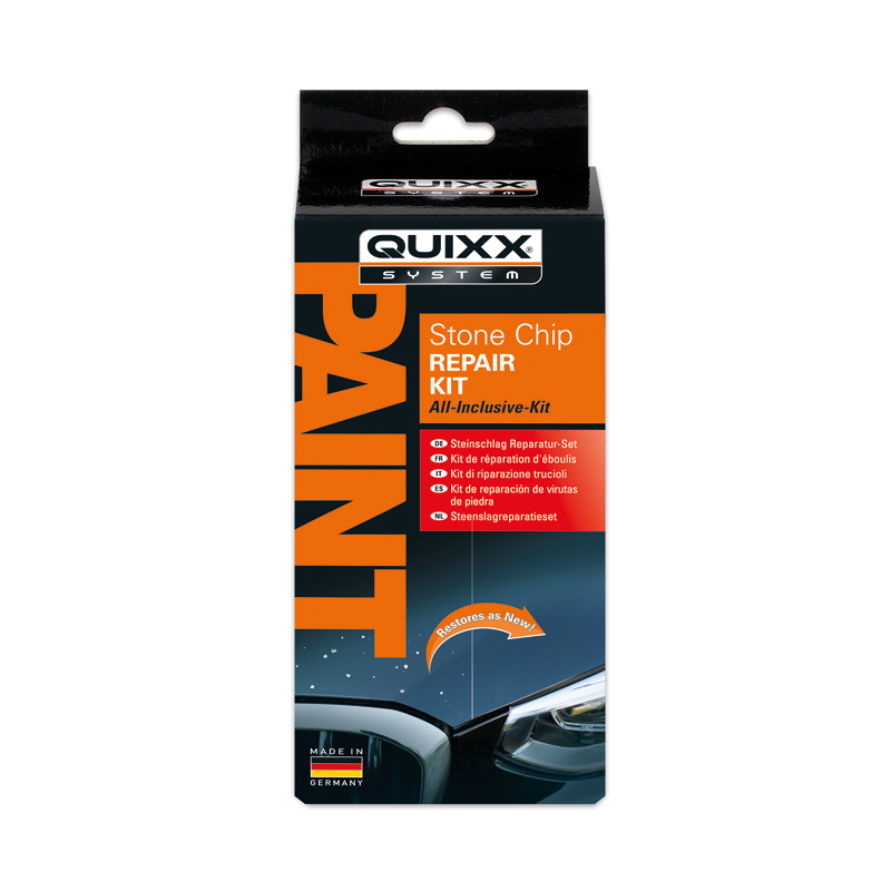 Quixx Stone Chip Repair Kit / Kit de réparation des impacts de gravillons - Argent