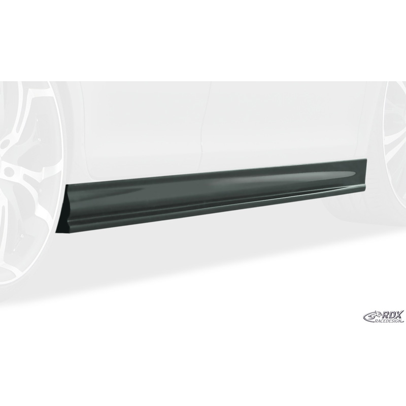 Jupes latérales 'Edition' sur mesure pour Audi A4 (B9) FL 2019- (ABS)