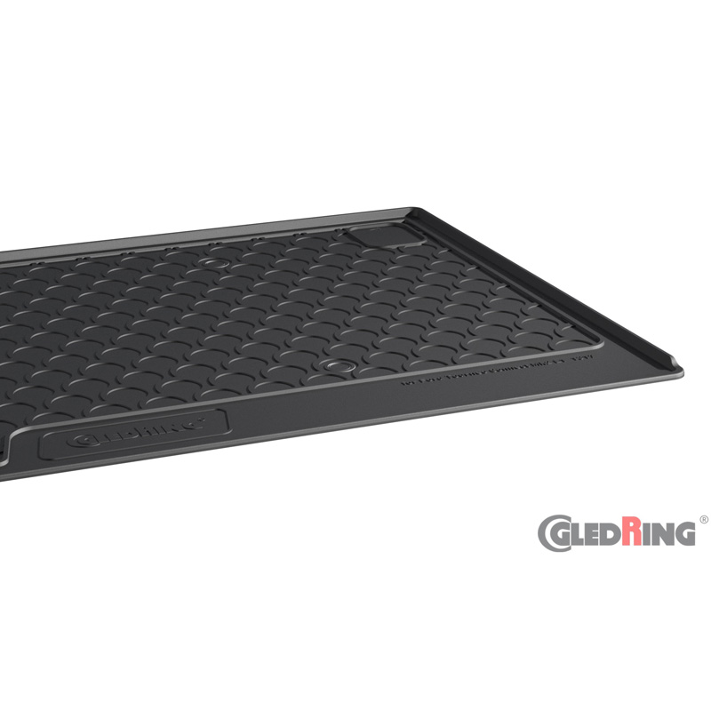 Coquille coffre-arrière Rubbasol (caoutchouc) sur mesure pour Ford Tourneo Connect L1 2014-2022 (Version personnes)