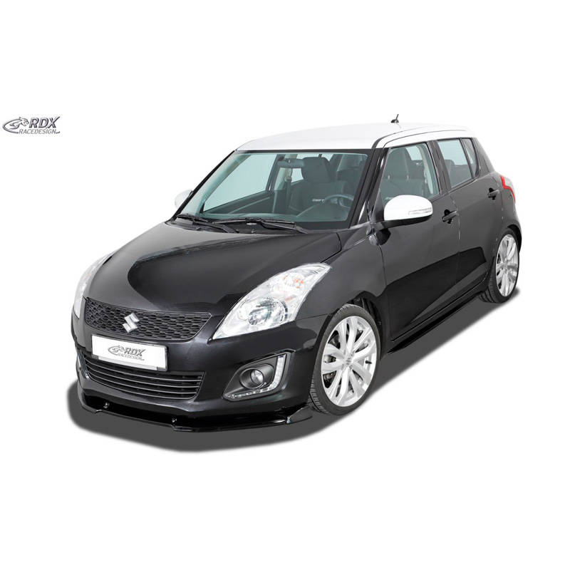 Jupes latérales 'Slim' sur mesure pour SZ Swift FZ/NZ 2010-2017 (ABS noir luisant)