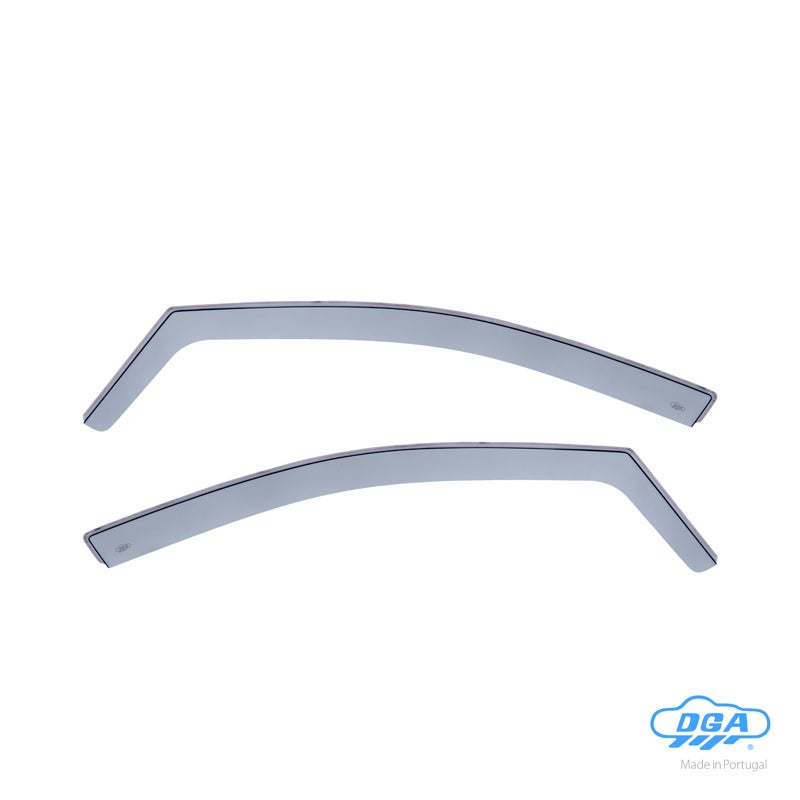 DGA Déflecteurs d'Air sur mesure pour Volkswagen Polo 6R/6C 5-portes 2009-2017 (2-pièces)