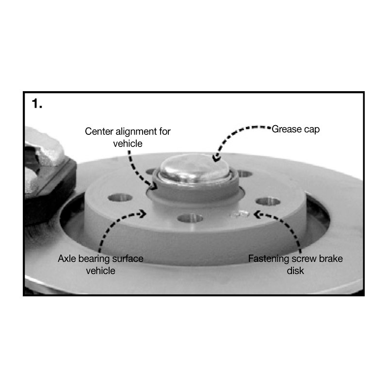 H&R Set des espaceurs de roues Système-DR 6mm par essieu - Cartouche de boulon 5x112 - Moyeu 66,5mm - Taille de boulon M14x1,25 - sur mesure pour BMW/Toyota/Mini - Noir