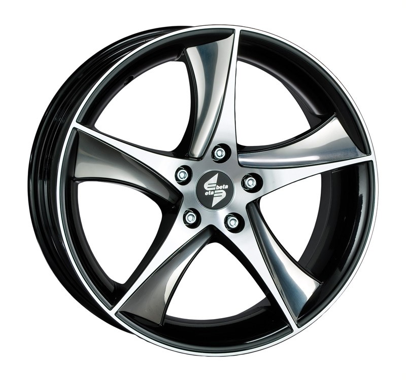 Velgen EtaBeta Jofiel-X zwart polish 8x18 5x100 ET32