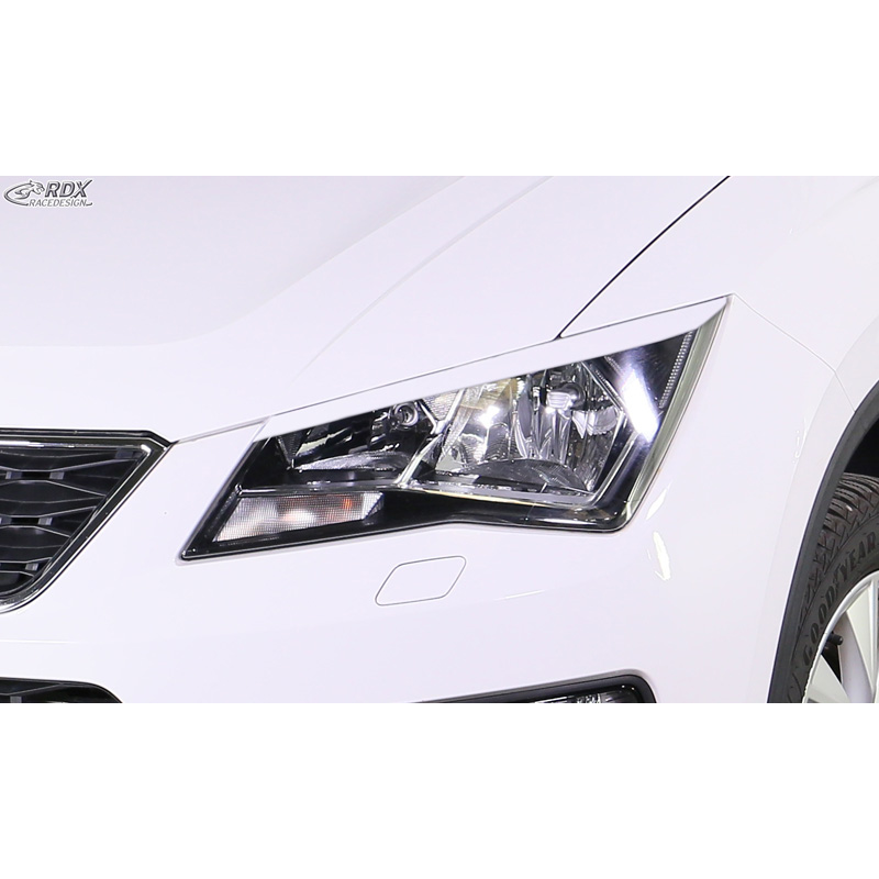 Spoilers de phares sur mesure pour Seat Ateca & Cupra Ateca 2016-2021 (ABS)
