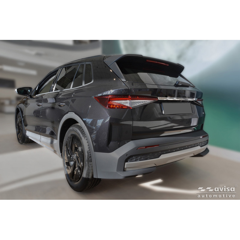 Avisa Revêtement d'habillage du hayon du coffre inox Chrome sur mesure pour Skoda Elroq 2025-