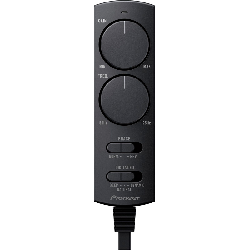 Pioneer TS-WX140DA – Caisson de basses actif sous siège – 170W - avec télécommande
