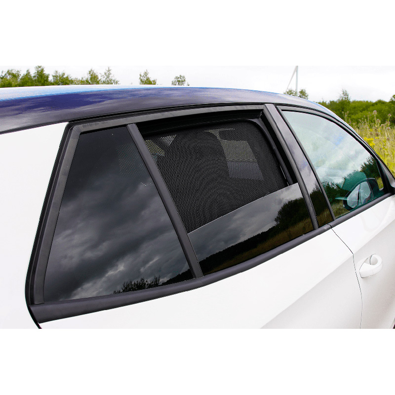 Set de Car Shades (portes arrières) sur mesure pour Skoda Fabia IV 2021- (2-pièces)