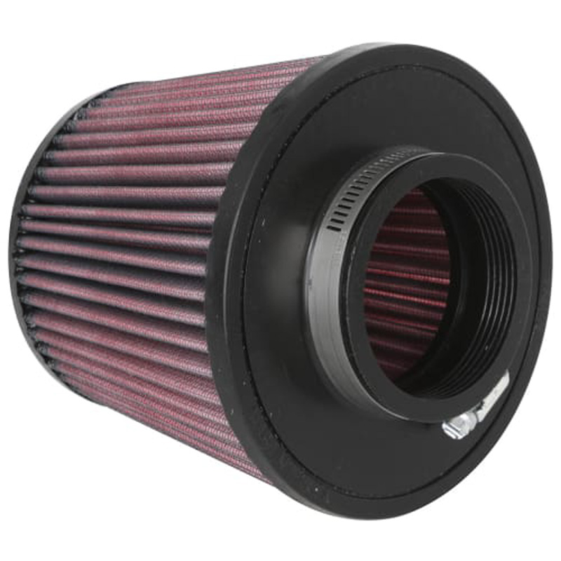 K&N Filtre à Air Universel Conique 70mm raccordement, 149mm de base, 114mm en haut, 127mm hauteur (RU-5284)