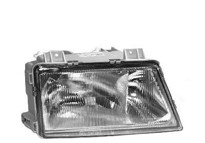 koplamp, H1+H1+H1, rechts,-04/2000 Mercedes Sprinter, 1995-2006