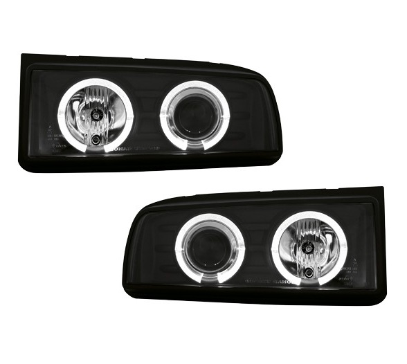 Phares VW Corrado Angel Eyes noire