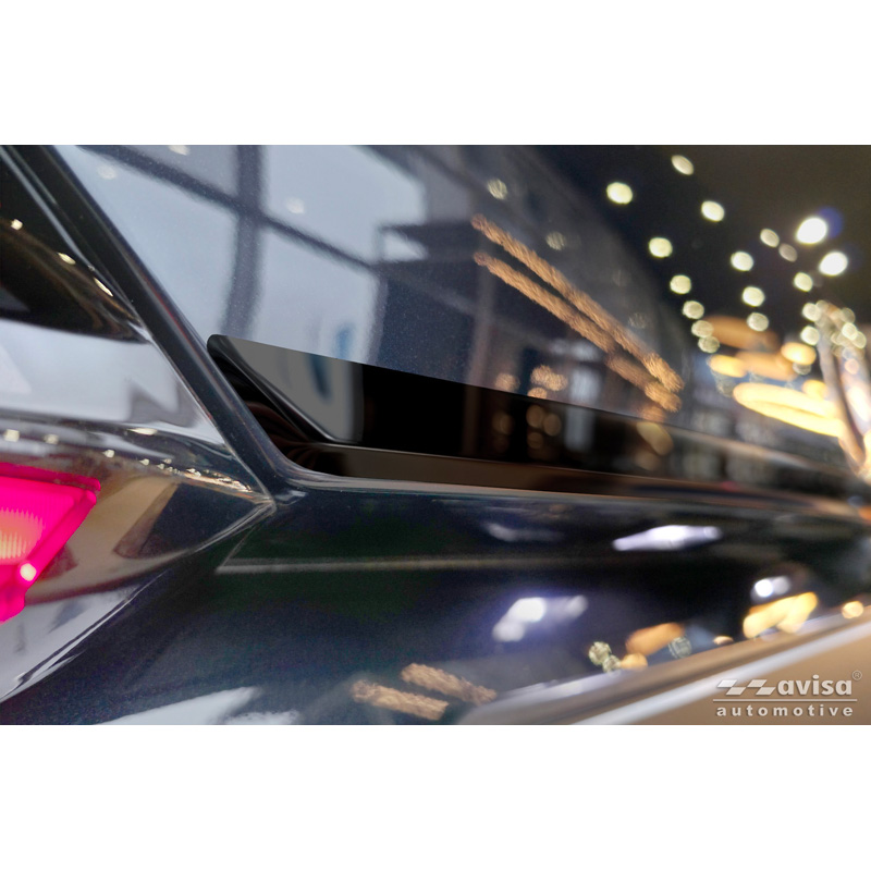 Avisa Moulure de hayon en Inox Noir Chrome sur mesure pour BMW X5 IV (G05) M-Sport 2018-2023 & Facelift 2023-