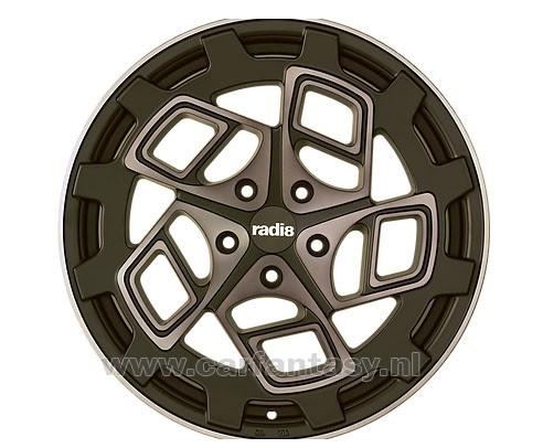 RADI8 CM9 9.5x18 5x112 42 Dark Mist 66,6 Velgen