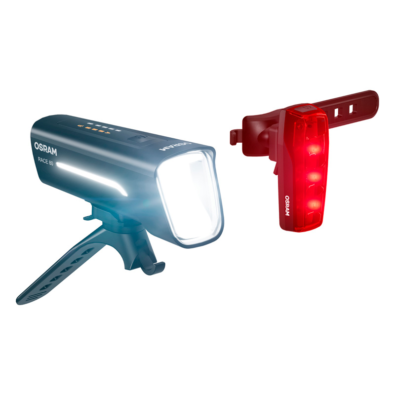 Osram LEDsBIKE® Race 80 Set - Ensemble d'éclairage pour vélo