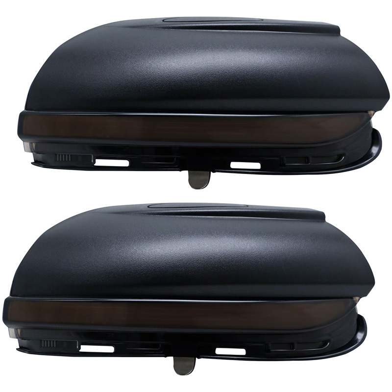 Set de Clignotants de Rétroviseurs LED sur mesure pour Volkswagen Golf VI 2008-2012 & Touran 2010-2015 - Fumée - incl. Feux Dynamiques