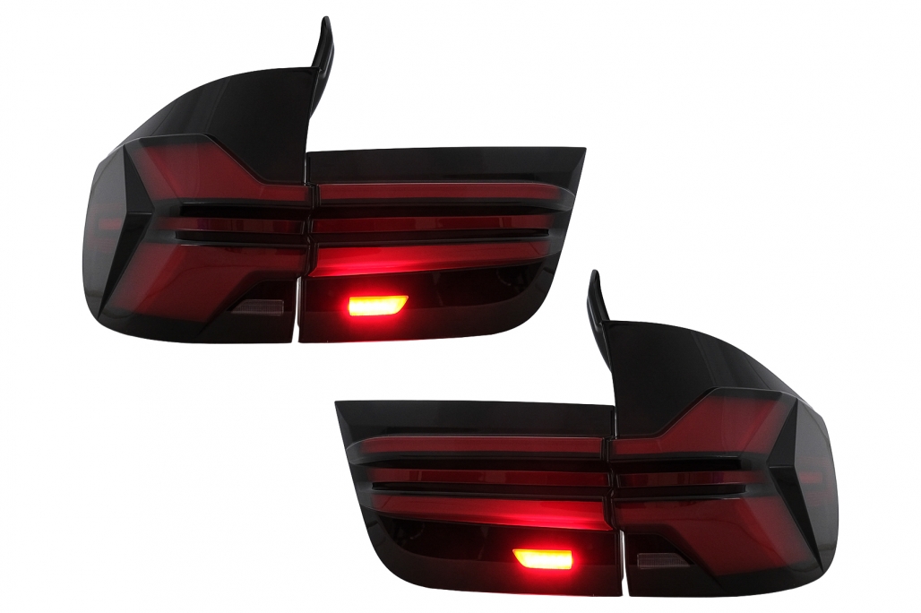 Achterlichten passend voor BMW X5 E70 07-13 LED Tube G05 Look Dynamisch