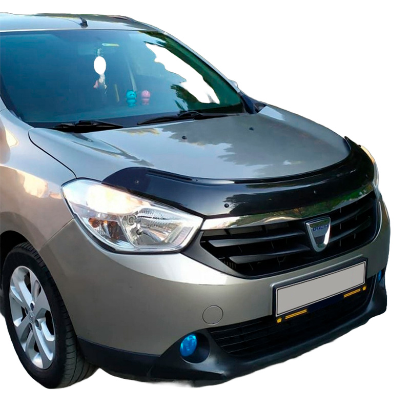 Protection du capot sur mesure pour Dacia Lodgy/Dokker 1er Gen. 2012-2020 - Noir brillant