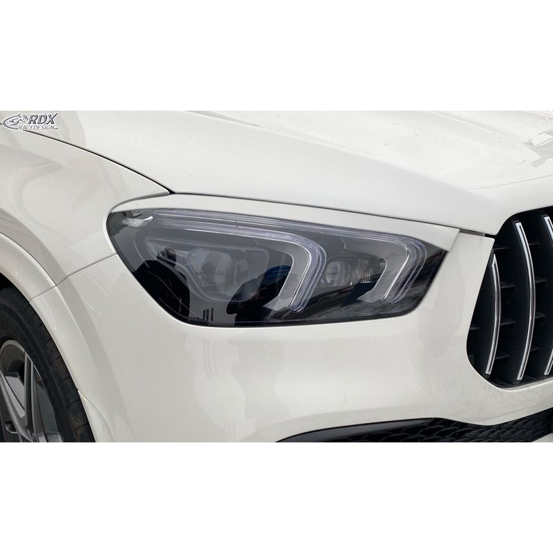 Spoilers de phares sur mesure pour Mercedes GLE (X167) 2018- (ABS)