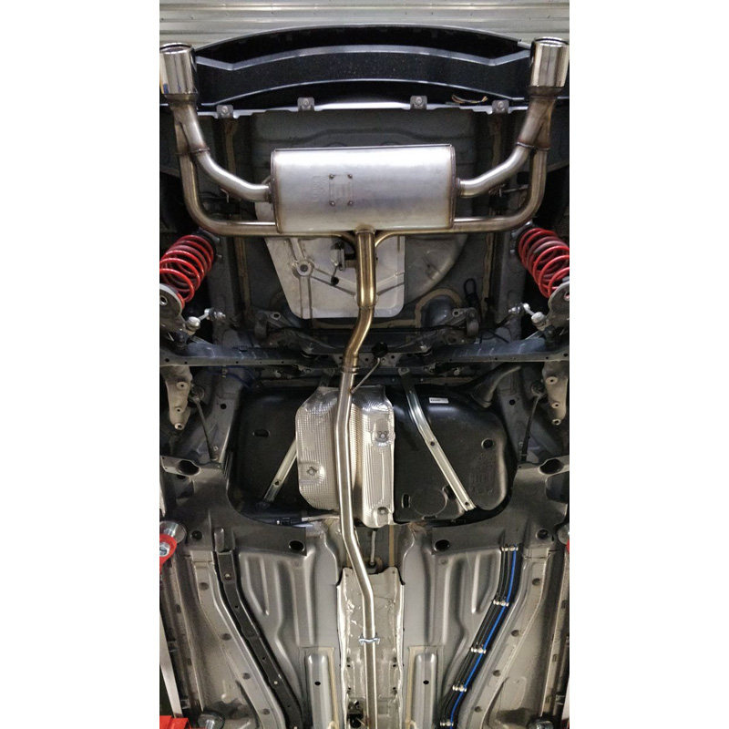 Tube centrale inoxydable sur mesure pour Alfa Romeo Giulietta 1.4 TB 88-125kW/120-170cv 2010-