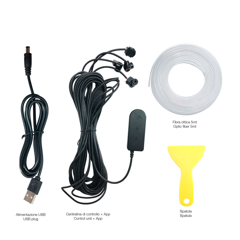 Simoni Racing Éclairage d'ambiance intérieur RGB LED - 5 mètres