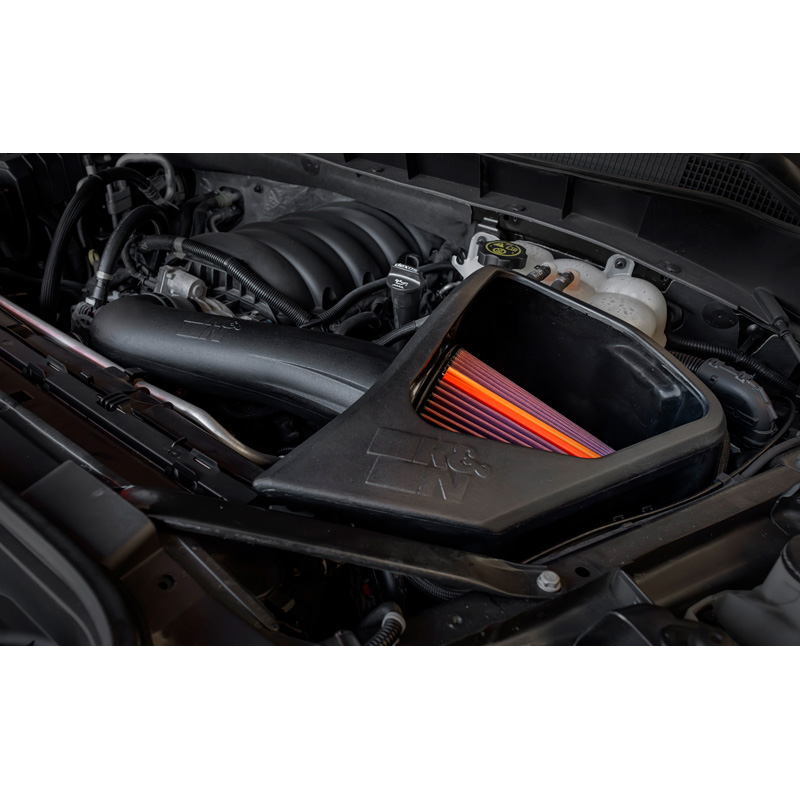 K&N NextGen d'admission d'air froid  sur mesure pour Cadillac/Chevrolet /GMC 5.3L/6.2L V8 2019- (50-3110)