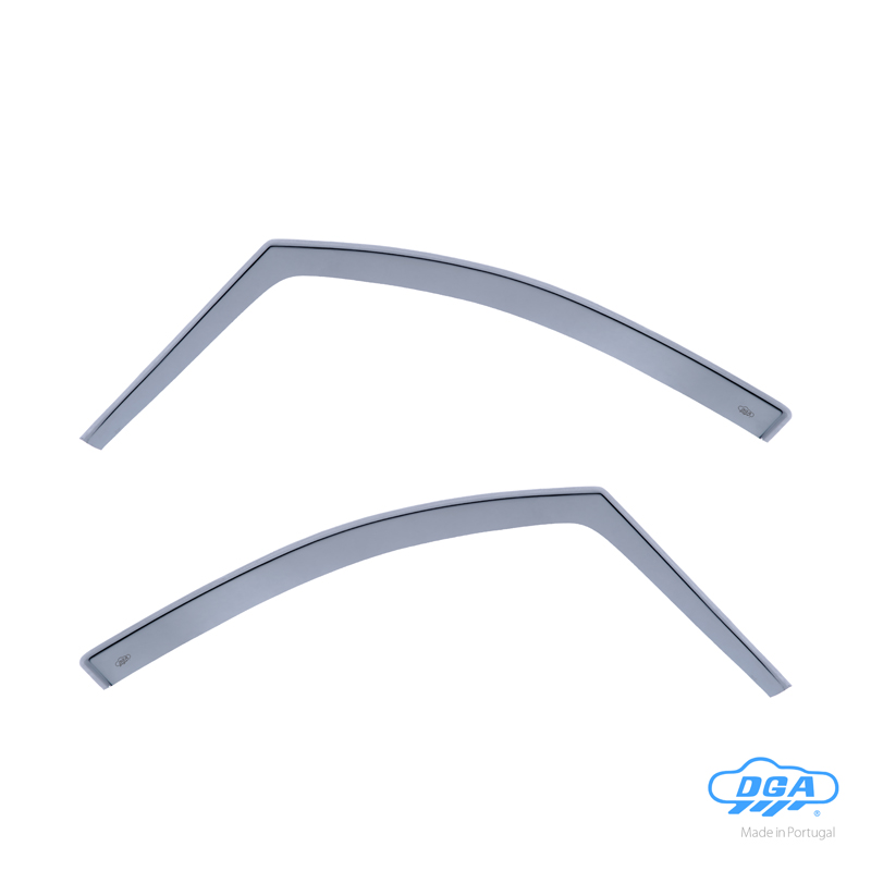 DGA Déflecteurs d'Air sur mesure pour Citroën C8 & Peugeot 807 & Fiat Ulysse II & Lancia Phedra 2002-2014 (2-pièces)