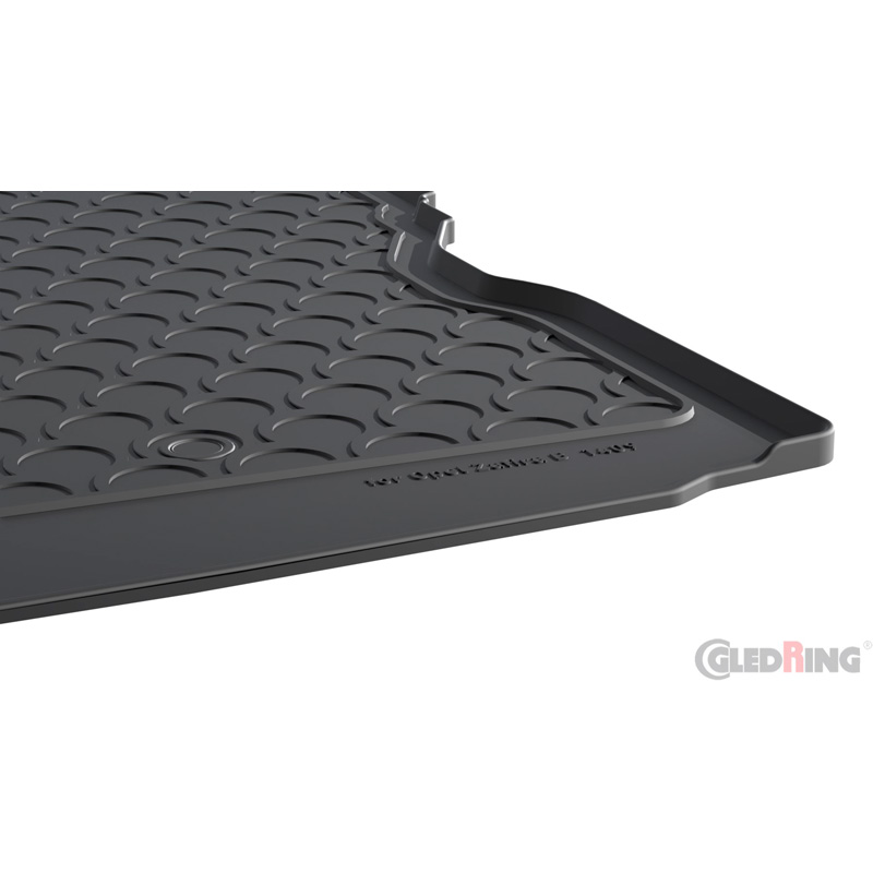 Coquille coffre-arrière Rubbasol (caoutchouc) sur mesure pour Opel Zafira B 2005-2012