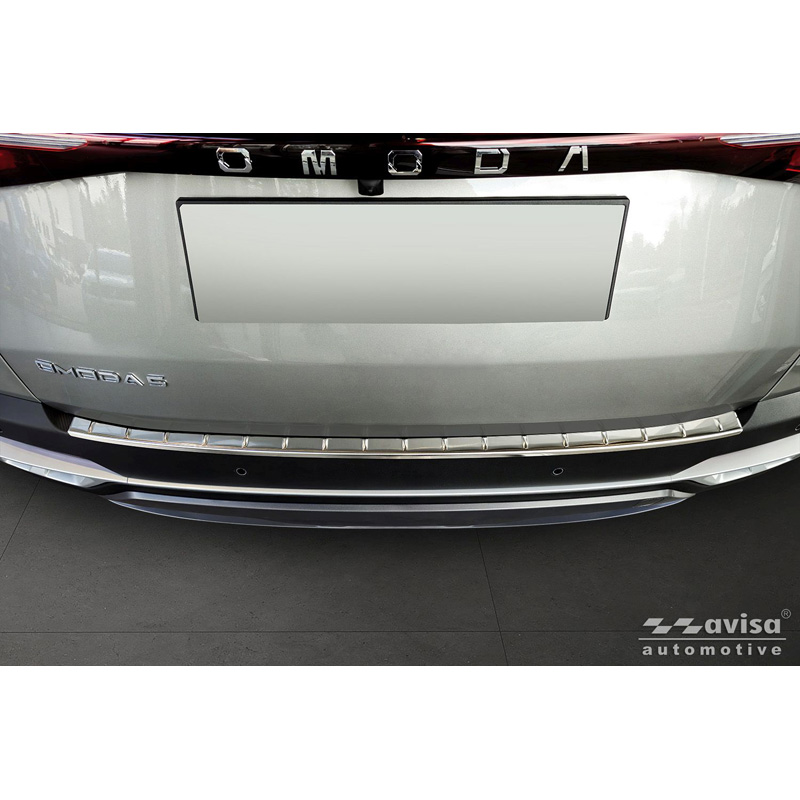 Avisa Protection de seuil arrière inox sur mesure pour Omoda 5 2024- 'Ribs'