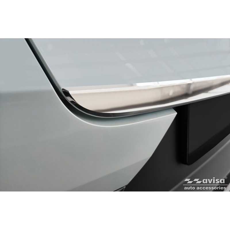 Moulure de hayon en Inox Chrome sur mesure pour Renault Captur II 2019- & Mitsubishi ASX II 2023-