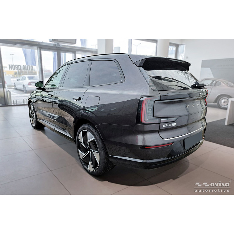 Avisa Protection de Seuil de Coffre Acier Inox sur mesure pour Volvo EX90 2022- - Argent