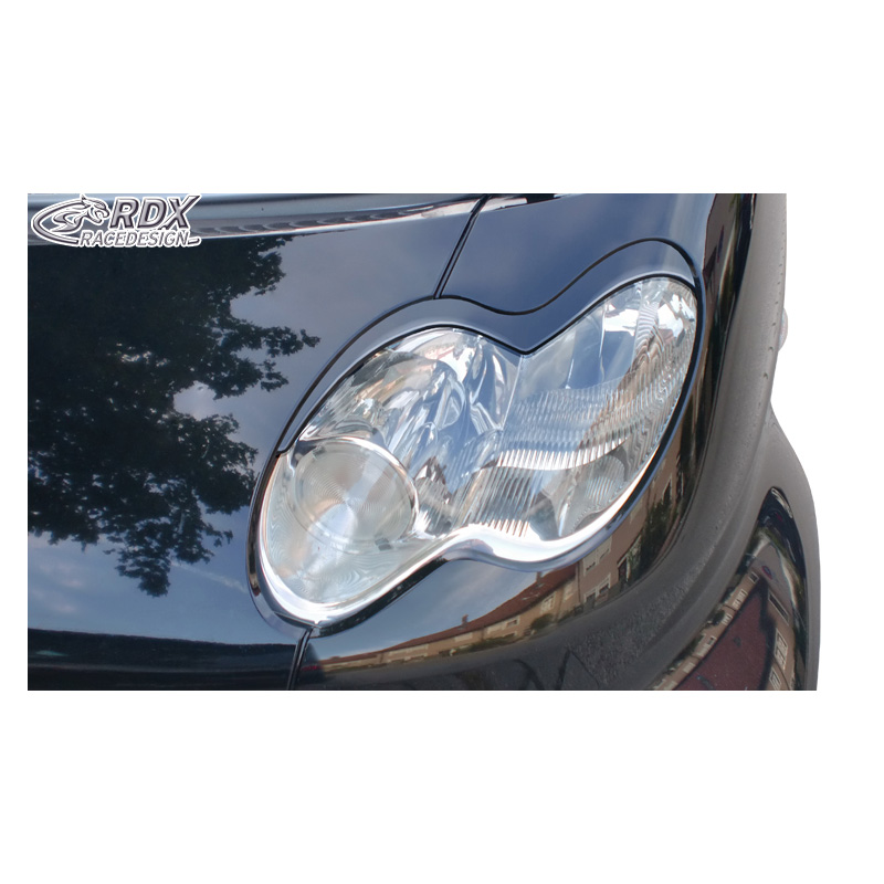 Spoilers de phares sur mesure pour Smart C450 Facelift 2003-2007 (ABS)