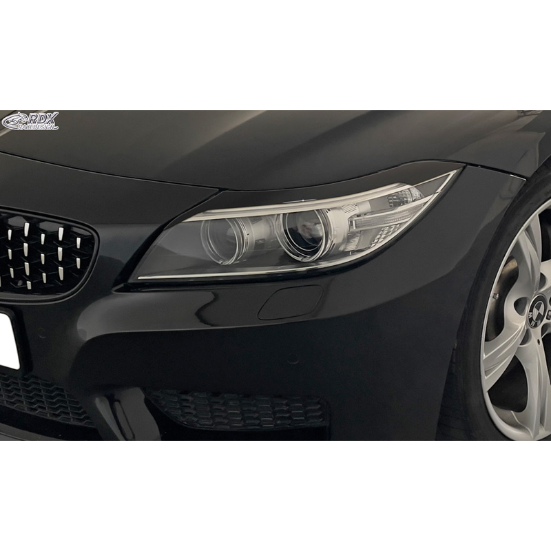 RDX Spoilers de phares sur mesure pour BMW Z4 (E89) 2009-2016 (ABS Noir Brillant)