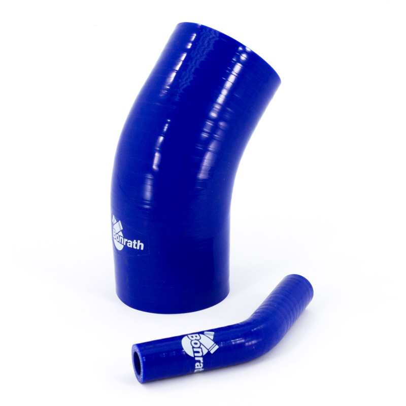 Bonrath Durite Silicone coudée 45 degré - Longueur: 50mm - Ø13mm