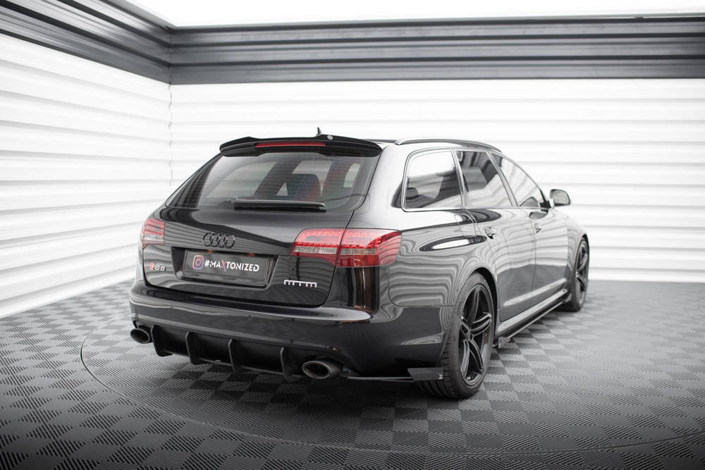 Zijdiffuser met Canards Street Pro Audi RS6 C6 Avant Maxton