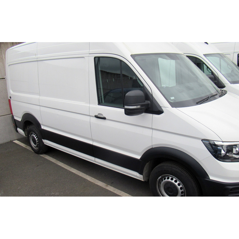 RGM Set extensions de garde-boue sur mesure pour Volkswagen Crafter 2017- / Man TGE 2017- (empattement court & loung) - Noir