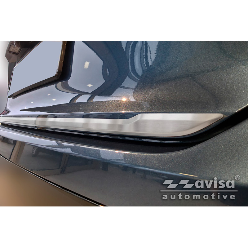 Avisa Revêtement d'habillage du hayon du coffre inox brossé sur mesure pour Kia Niro II 2022-