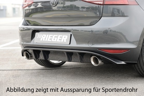 Achteraanzet Rieger VW Golf VII GTI 3-5 deurs