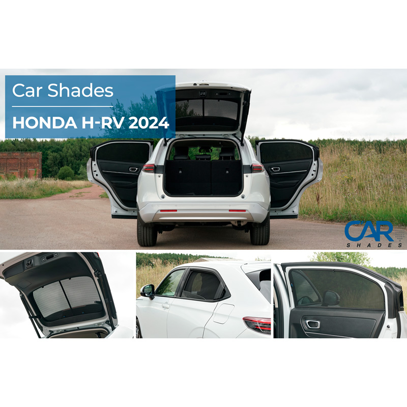 Set de Car Shades sur mesure pour Honda HR-V (RV) 2021- (4-pièces)