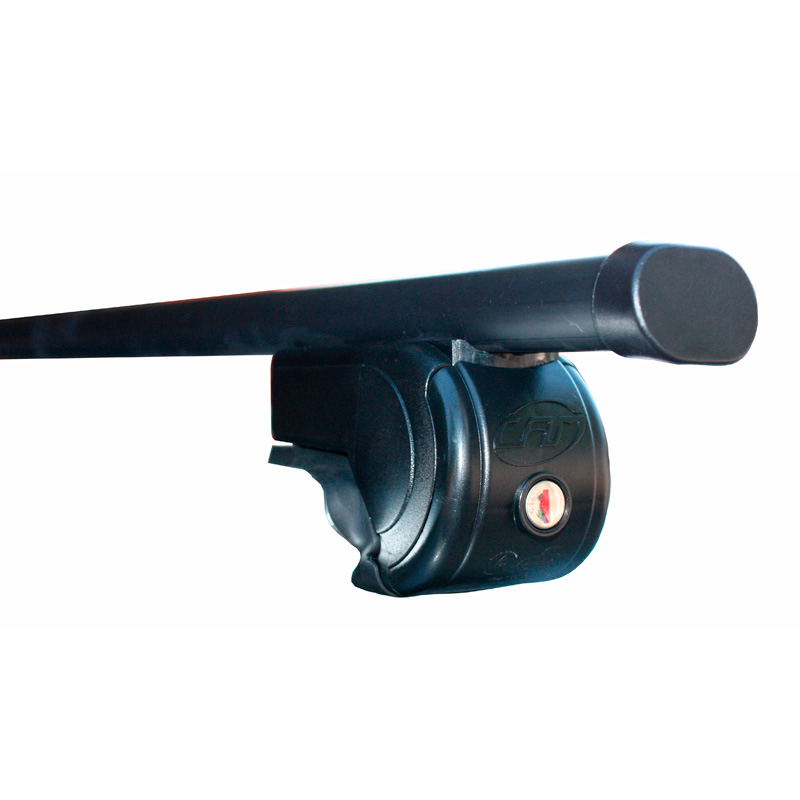 Jeu de barres de toit Twinny Load Acier S51 sur mesure pour Audi/BMW/Dacia/Fiat/Ford/Seat/Skoda/VW/Volvo (pour voitures avec barres longitudinales ouvertes)