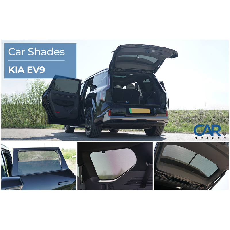 Set de Car Shades sur mesure pour Kia EV9 (MV) 2023- (6-pièces)