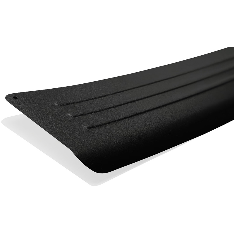 Avisa Seuils de portes inoxydable noir mat sur mesure pour Citroën C3 IV 2024- - 'Lines' - 4-pièces