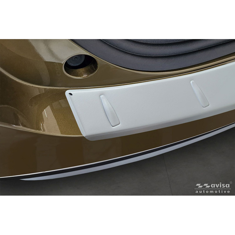 Avisa Protection de seuil arrière inox thermolaqué sur mesure pour Skoda Kodiaq II 2024- 'Soft Silver'