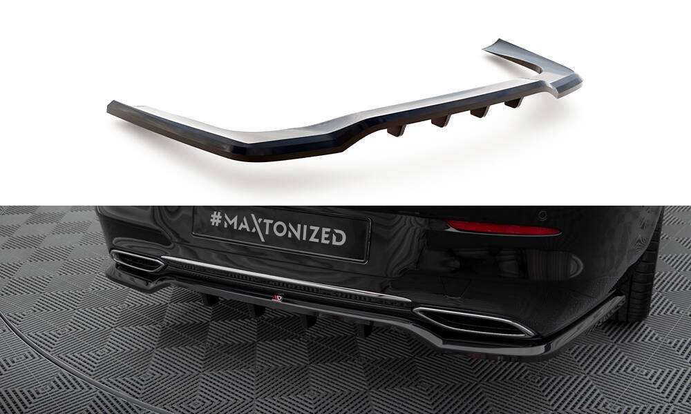 Diffuser Mercedes Benz CLA Coupe C118 Maxton Glans Zwart