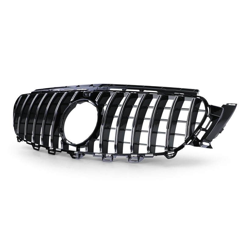 Grill Mercedes Benz E-Class W213 S213 C238 (2016+) GT-R Panamericana Design Chroom met 360 Camera